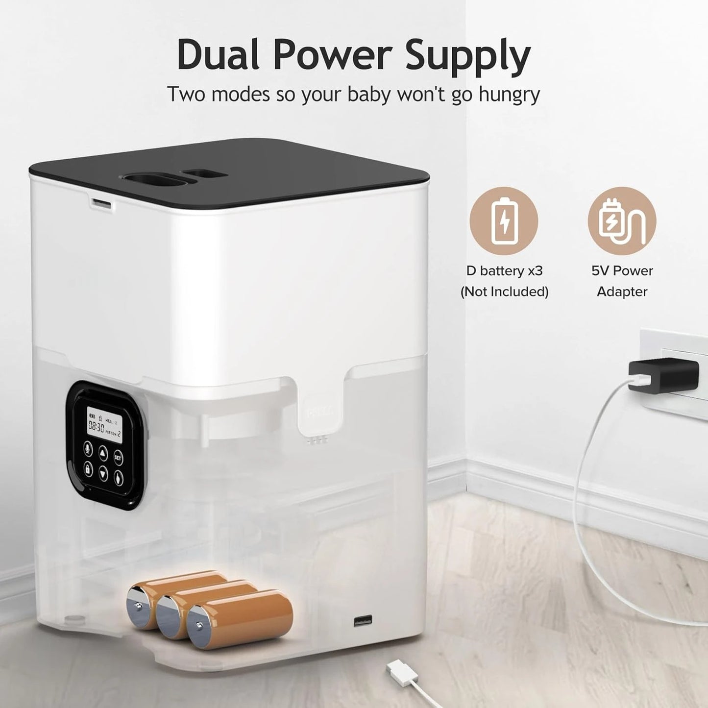Automatic Cat Feeder – Smart & Reliable Meal Scheduling for Your Pet 🐾🍽️