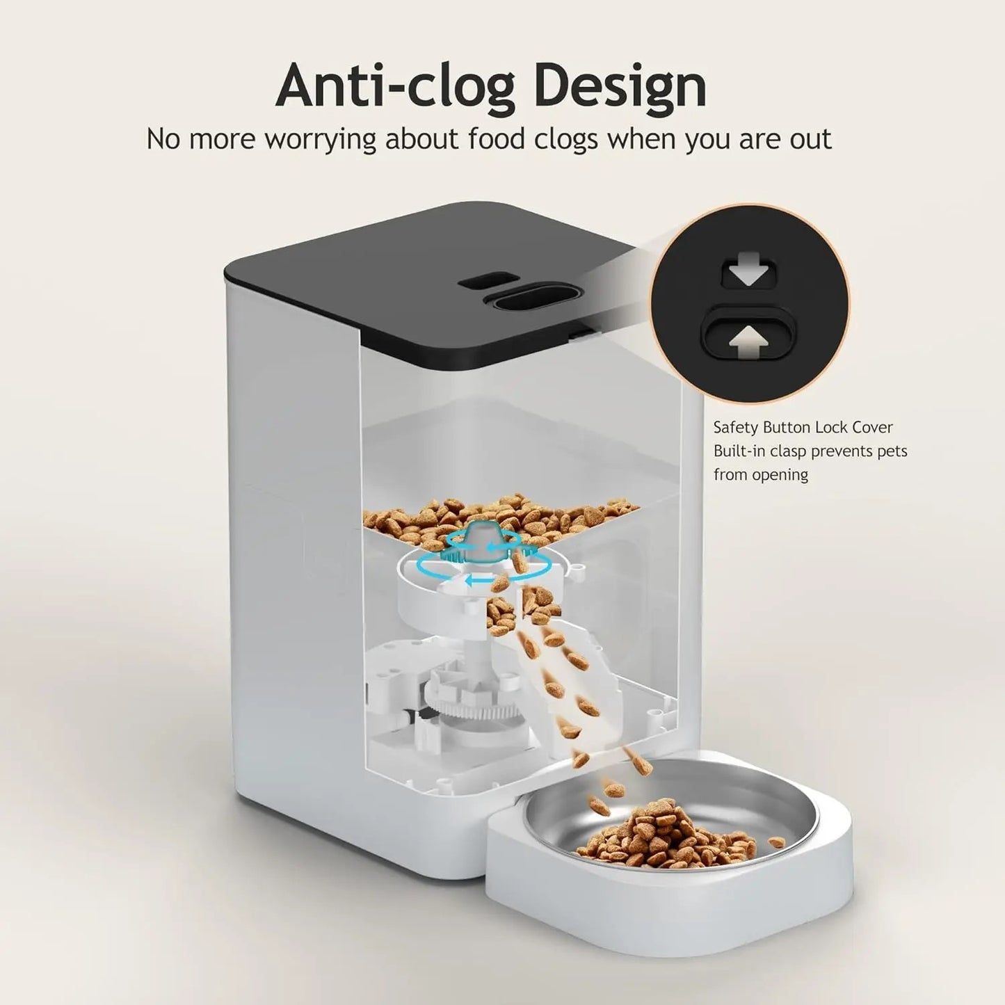 Automatic Cat Feeder – Smart & Reliable Meal Scheduling for Your Pet 🐾🍽️