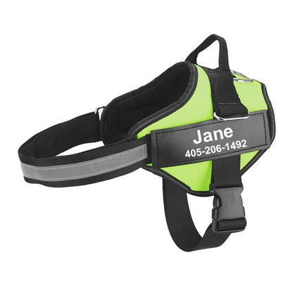 The Personalized No-Pull Dog Harness